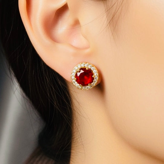 Elegant Zarcoon Stone Earrings