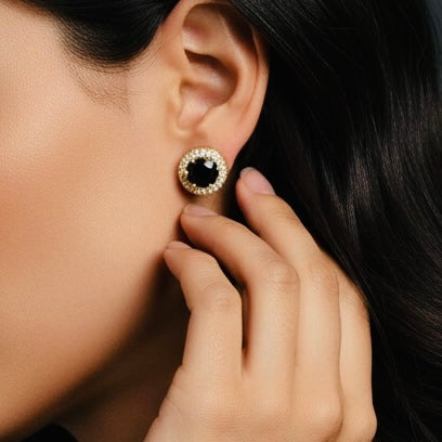Elegant Zarcoon Stone Earrings