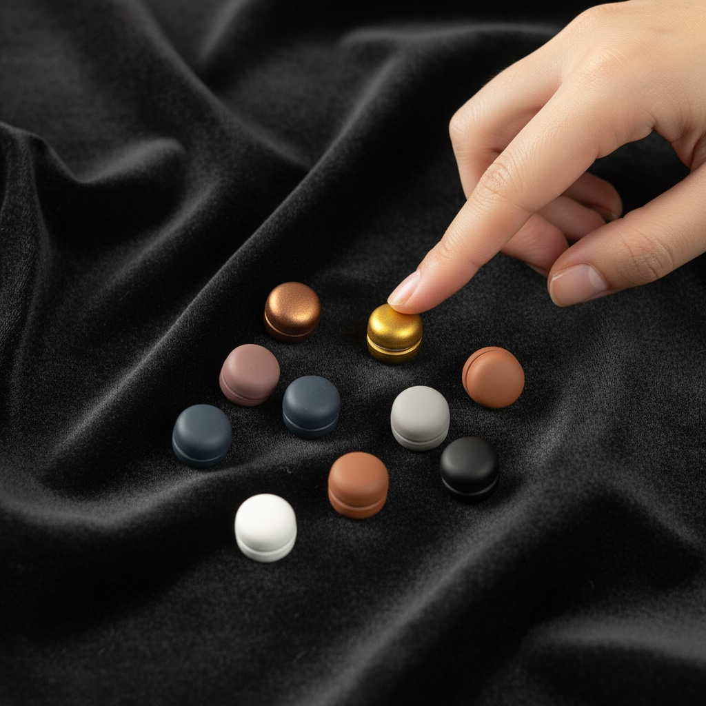 Magnetic Round Hijab Clips
