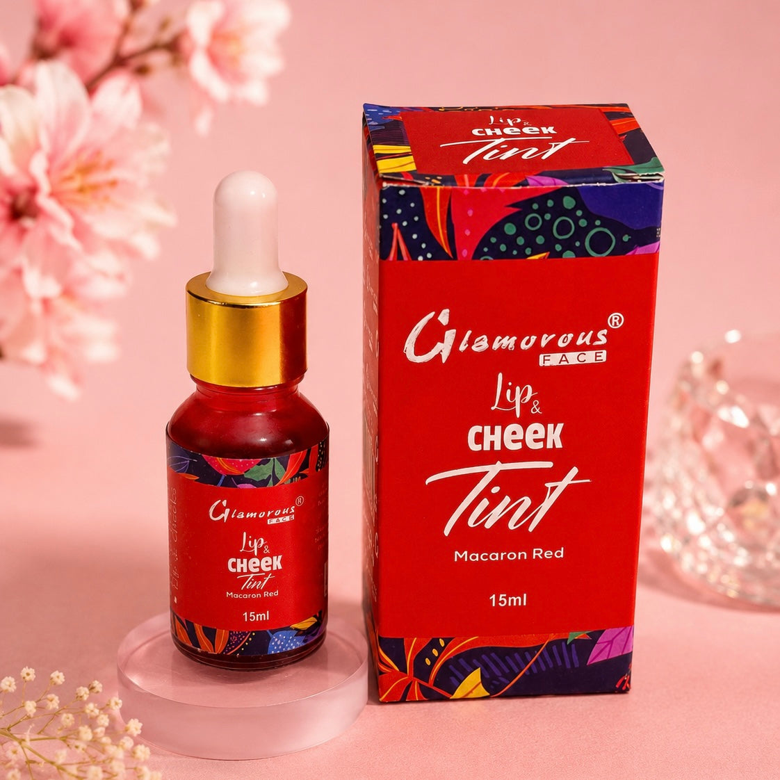 Glamorous  Cheek Tint (Red)