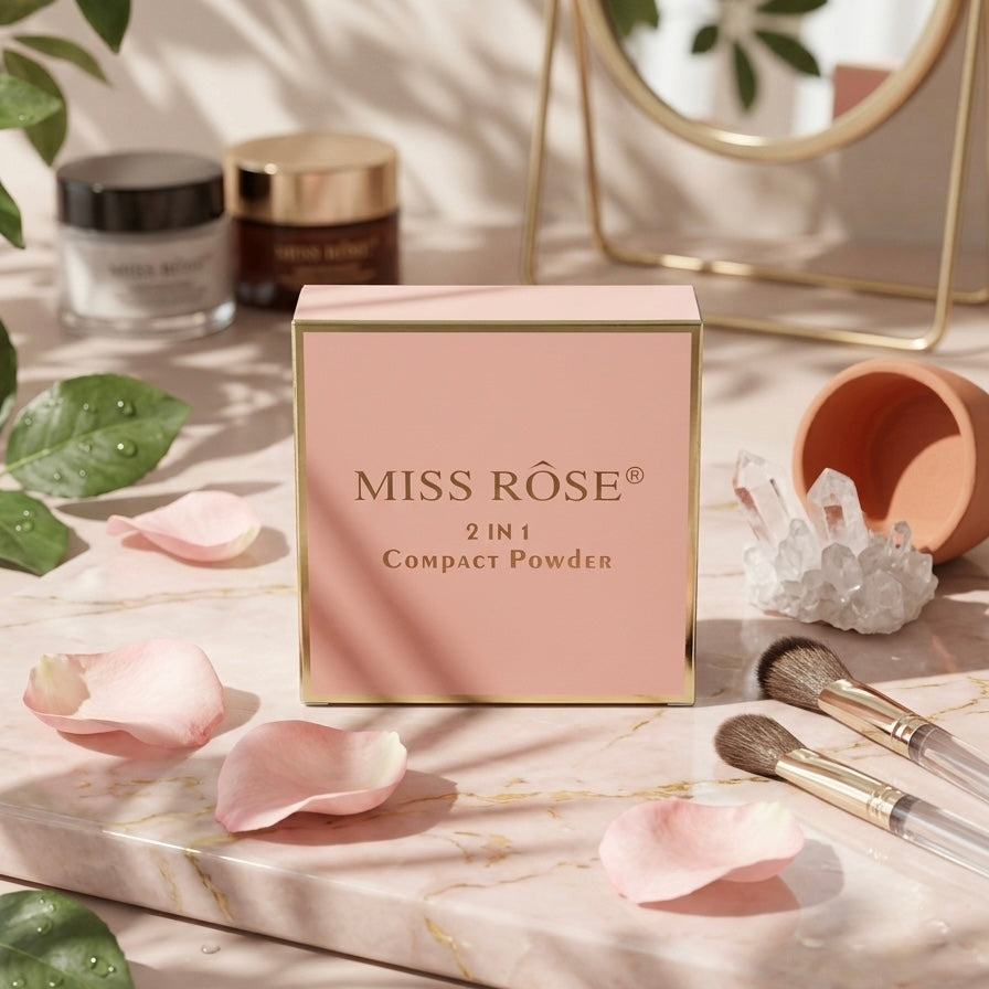 Miss Rose Compact Powder